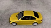 BMW M3 E46 stock для GTA San Andreas миниатюра 2
