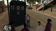 ТАРДИС 9-10 Доктора для GTA San Andreas миниатюра 3