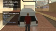 Оружие в багажнике для GTA San Andreas миниатюра 2