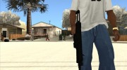 Чёрный MP5 для GTA San Andreas миниатюра 3
