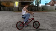 Zero's BMX RED tires для GTA San Andreas миниатюра 5