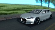 Tesla Model S Wagon for GTA San Andreas miniature 1