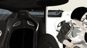 Bugatti Divo 2019 Police Prototype para GTA San Andreas miniatura 6