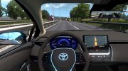 Toyota Corolla 2020 для Euro Truck Simulator 2 миниатюра 2