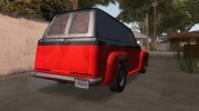 GTA V Vapid Slamvan para GTA San Andreas miniatura 2