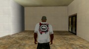 White Ecko Unltd T-shirt для GTA San Andreas миниатюра 5