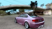 BMW M3 E92 Tunable для GTA San Andreas миниатюра 3
