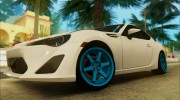 Toyota GT86 Lowstance for GTA San Andreas miniature 8