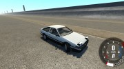 Toyota AE86 для BeamNG.Drive миниатюра 3