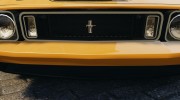 Ford Mustang Mach 1 1973 для GTA 4 миниатюра 9