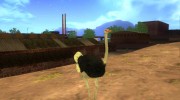 Ostrich From Goat Simulator para GTA San Andreas miniatura 3