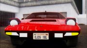 Lamborghini Urraco para GTA San Andreas miniatura 7