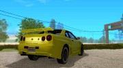 Nissan Skyline para GTA San Andreas miniatura 4