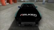 Nissan Skyline R33 Drift Falken para GTA San Andreas miniatura 5