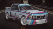 BMW 3.0 CSL 1975 для GTA San Andreas миниатюра 1