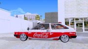 Volkswagen Gol Coca-Cola для GTA San Andreas миниатюра 6