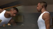High Fade Haircut for Default CJ для GTA San Andreas миниатюра 1