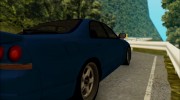 Nissan Skyline R33 4door outech для GTA San Andreas миниатюра 7