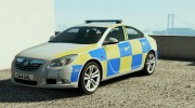 Police Vauxhall Insignia para GTA 5 miniatura 1