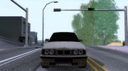 BMW 540i E34 для GTA San Andreas миниатюра 5