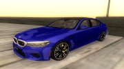 BMW M5 (F90) 2018 Сток para GTA San Andreas miniatura 1