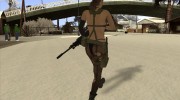 Skin HD Quiet (MGSV) v2 для GTA San Andreas миниатюра 5