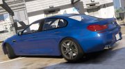 2016 BMW M6 Gran Coupe para GTA 5 miniatura 3