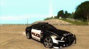 Ford Mustang GT 2011 Police Enforcement для GTA San Andreas миниатюра 4