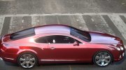 Bentley Continental GT PSI V1.1 для GTA 4 миниатюра 2