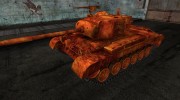 Шкурка для M46 Patton в огне для World Of Tanks миниатюра 1