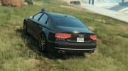 Audi A8 with Siren BETA for GTA 5 miniature 2