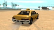 Echo Taxi Sa style para GTA San Andreas miniatura 2