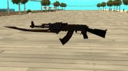 AK47 Inferno para GTA San Andreas miniatura 1