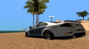 GTA 5 Vapid Unnamed Police Interceptor v.2 для GTA San Andreas миниатюра 2
