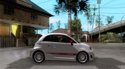 Fiat 500 Abarth for GTA San Andreas miniature 5
