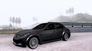 Infiniti G37 Sedan para GTA San Andreas miniatura 1