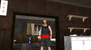 Skin GTA V Online HD парень c жёлтой причёской for GTA San Andreas miniature 5