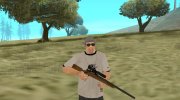 Low Poly Hunting Rifle para GTA San Andreas miniatura 4