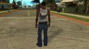 Белая майка «Бригантина» para GTA San Andreas miniatura 2
