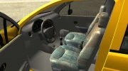 Daewoo Matiz 1999 1.0 МТ para GTA San Andreas miniatura 5