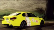 BMW M5 - Sakurasou no Pet na Kanojo Itasha para GTA San Andreas miniatura 13