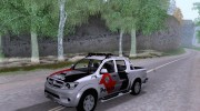 Toyota Hilux PMSP Trânzito для GTA San Andreas миниатюра 1