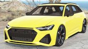 Audi RS 6 Avant (C8) 2019 para BeamNG.Drive miniatura 1