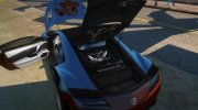 Acura NSX Stance 2017 Itasha Nami for GTA San Andreas miniature 8