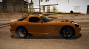 Dodge Viper SRT10 2008 для GTA San Andreas миниатюра 2