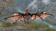 Wearable Dragon Wings Unfolded for TES V: Skyrim miniature 3