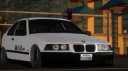 1998 BMW 323ti (E36 Compact) - AE86 Style для GTA San Andreas миниатюра 5