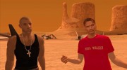 Пол Уокер Форсаж 2 для GTA San Andreas миниатюра 8