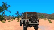 Jeep Wrangler 1994 para GTA San Andreas miniatura 3