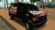 Ford E150 - Fox 11 News Van for GTA San Andreas miniature 3